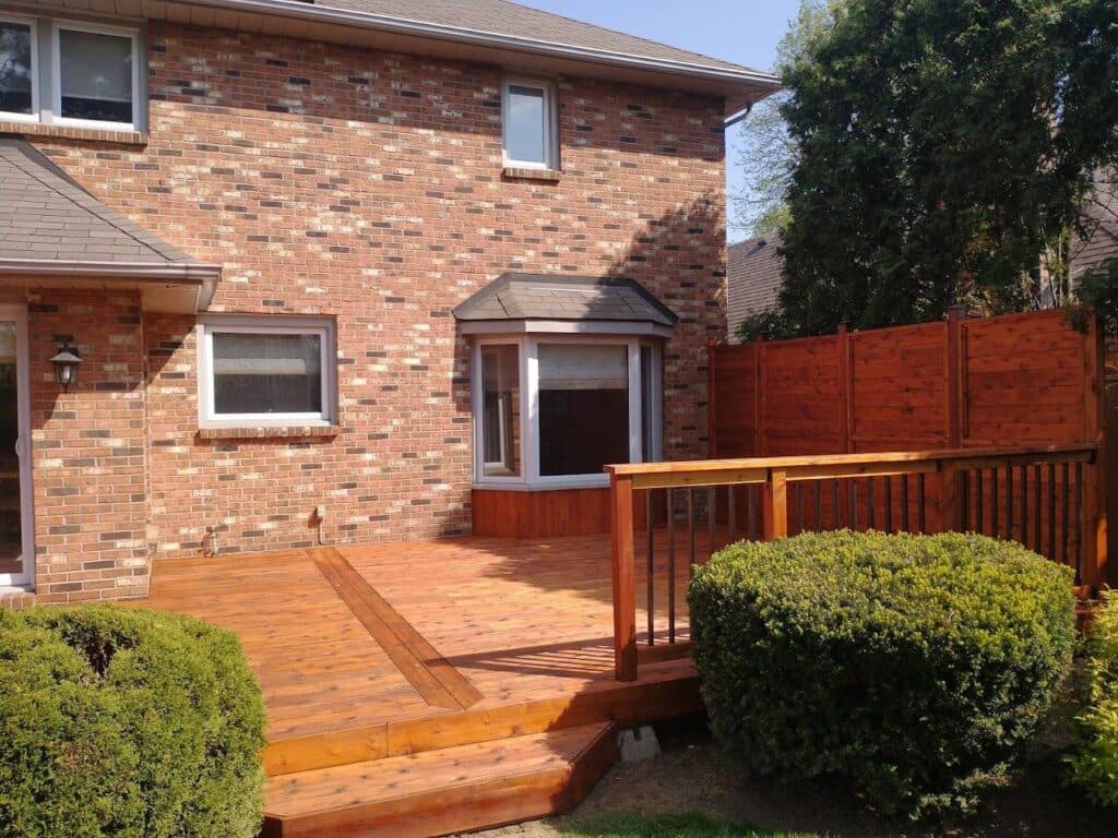 Deck Refinishing - professional deck service in Ontario